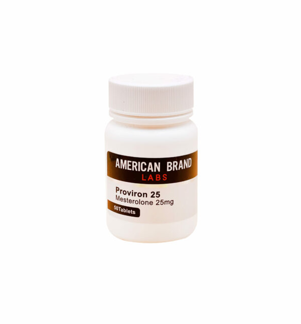Proviron 25 (50 Tablets) – American Brand